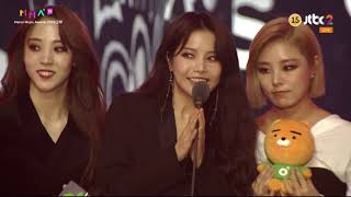 마마무 (MAMAMOO) - 181201 Top 10 Award [2018 멜론뮤직어워드 (Melon Music Awards 2018)