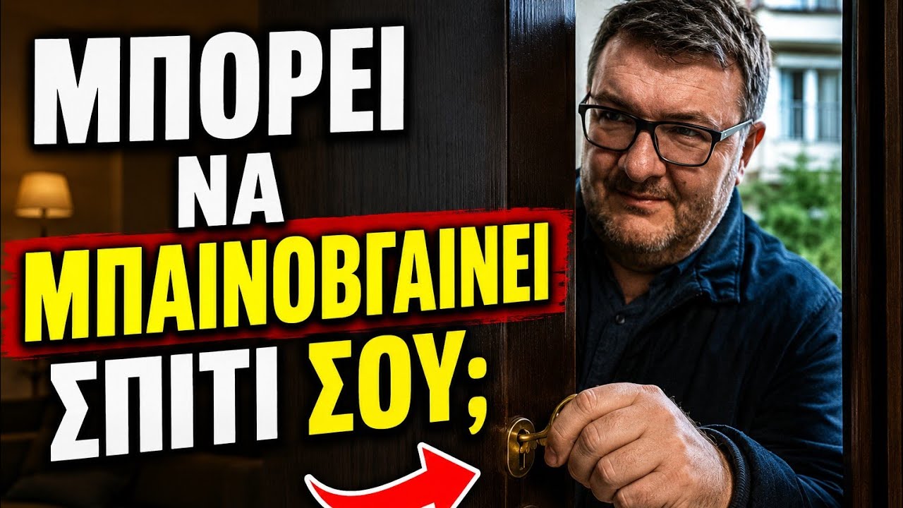 Μπορεί ο ιδιοκτήτης να μπουκάρει στο σπίτι σου