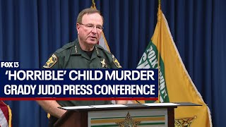 Grady Judd press conference on 4yearold killed