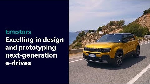 Emotors | Excelling in design and prototyping next-generation e-drives | Simcenter #SimcenterNVH