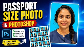 Photoshop tips - Passport Size Photo in Photoshop | Easy Tutorial 2026 #enigmaticgallery
