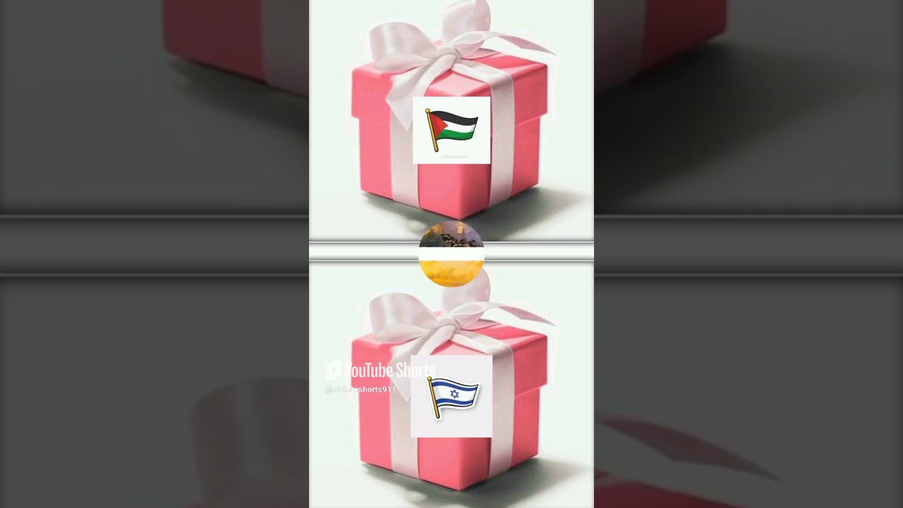 Palestine 🇵🇸 vs Israel 🇮🇱 gift box status 💕💖