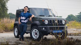 Changing 16" Enkei RPT1 Japan Wheels for Suzuki Jimmy