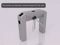 ZKTeco Tripod turnstile TS1000 Series by The Security Mill