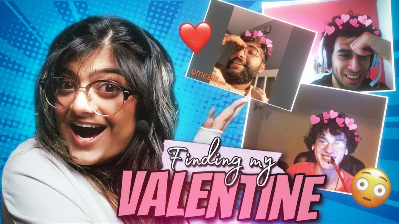 FINDING MY VALENTINE ON OMEGLE | Indian Girl on Omegle