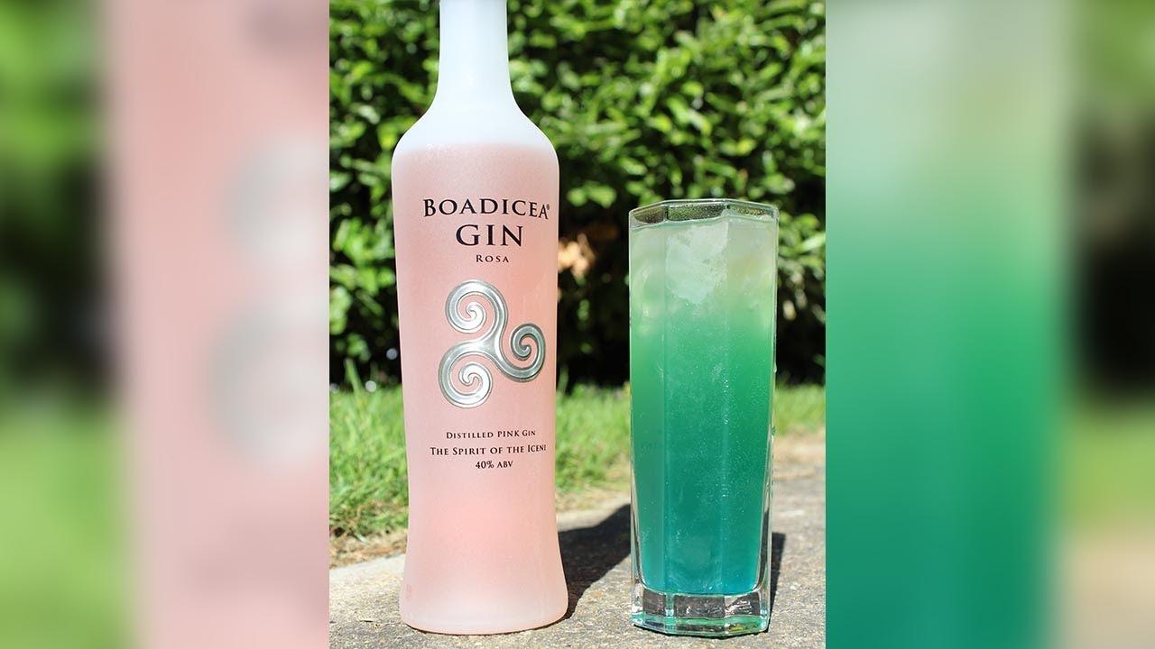Boadicea Gin Rosa 'Norfolk Sea' cocktail