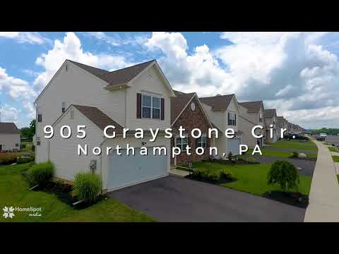 905 Graystone Circle, Northampton, PA home video tour