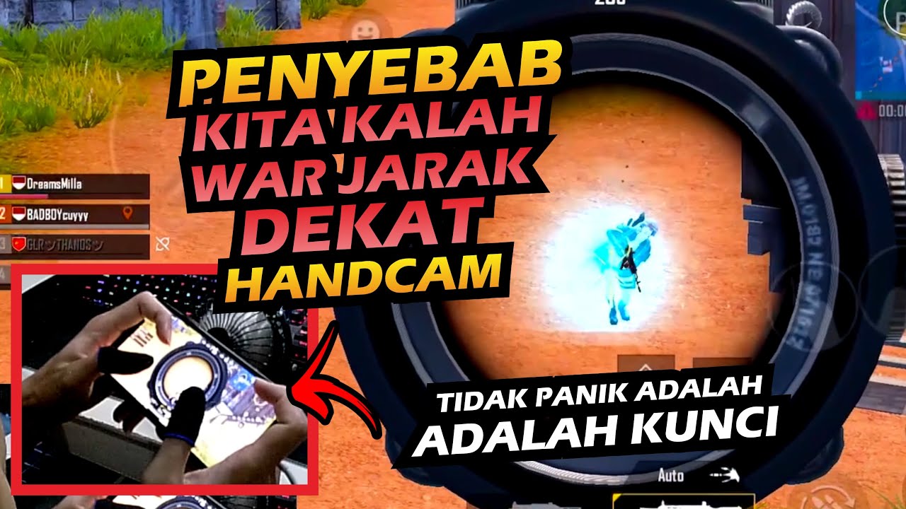 PENYEBAB KITA KALAH WAR JARAK DEKAT – PUBG MOBILE INDONESIA