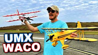 NEW RC Biplane!!! UMX Waco with FLIGHT STABILIZATION!