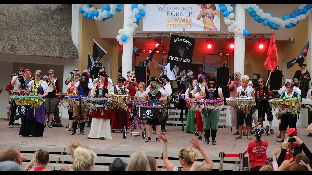 Sommerspektakel Kühlungsborn 2016 - Lübecks Freibeutermukke Abendkonzert