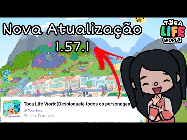 Nova Atualização 1.57.1 Toca life world, Toca Boca