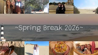 Spring Break 2026 🐴🌊🔆🍦Outer Banks + UNC Capel Hill 