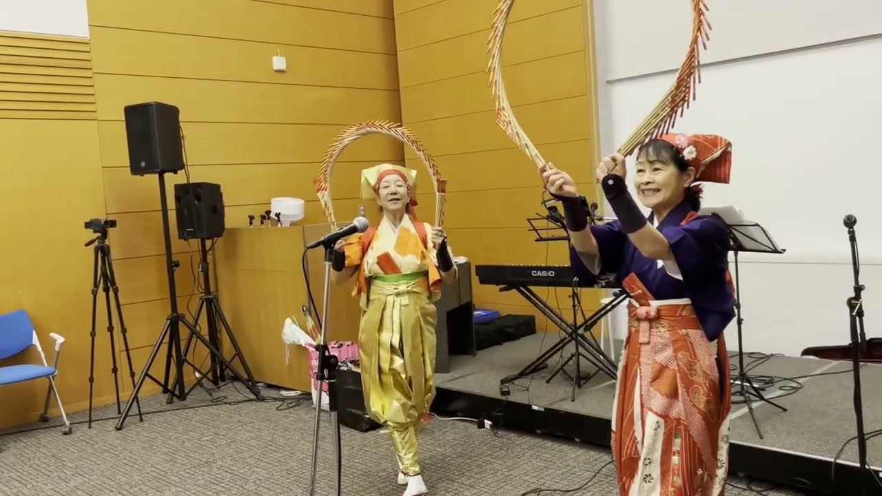 ＃八房流南京玉すだれ　#平和を歌うコンサート  #ウクライナ #芸術の森 #ひょうごウクライナ支援アンバサダー
