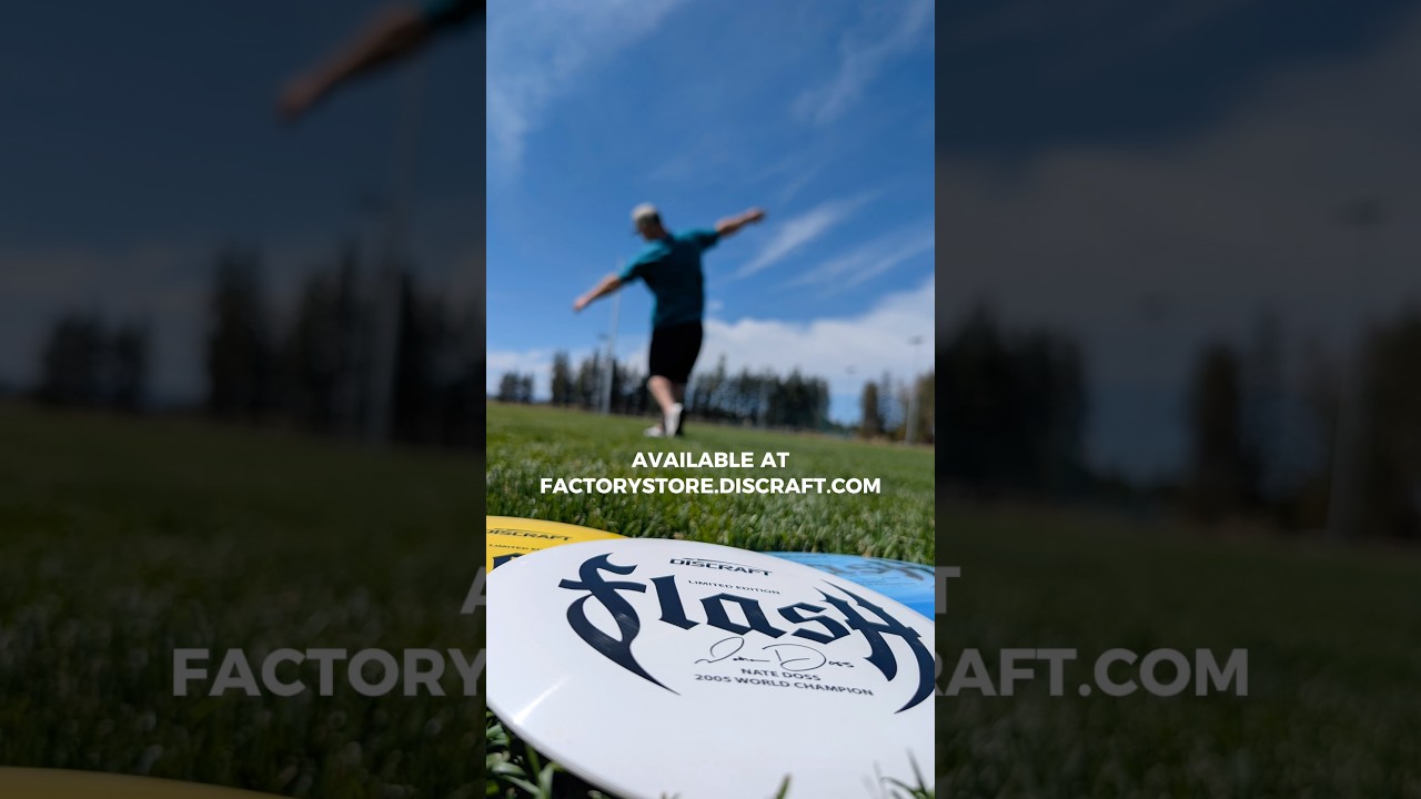 Don’t sleep on this disc! Small amount left of the LE Nate Doss Flash! Shop Discraft Factory Store