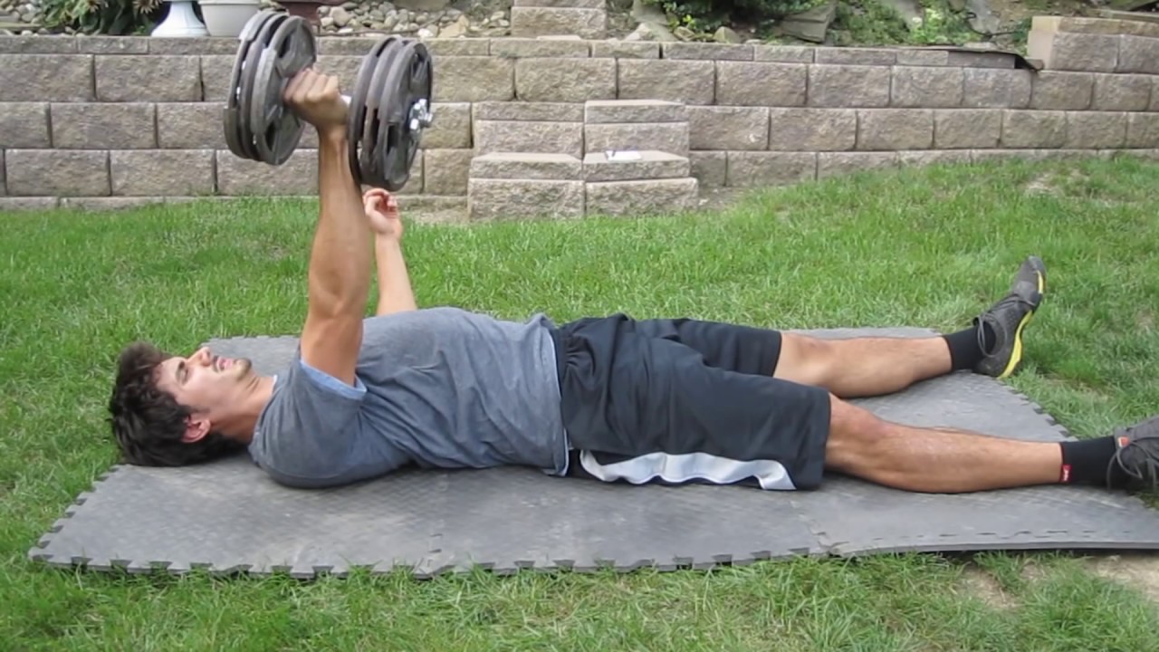 Dumbbell Floor Presses For Strength