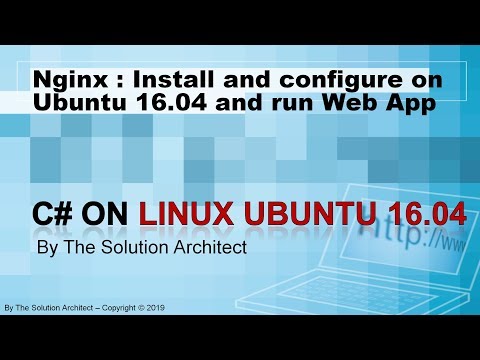 Install and configure Nginx on Ubuntu 16.04 and run .Net Core Web App