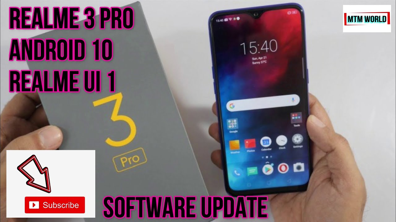 REALME 3 PRO ANDROID 10 REALME UI 1 SOFTWARE UPDATE - YouTube