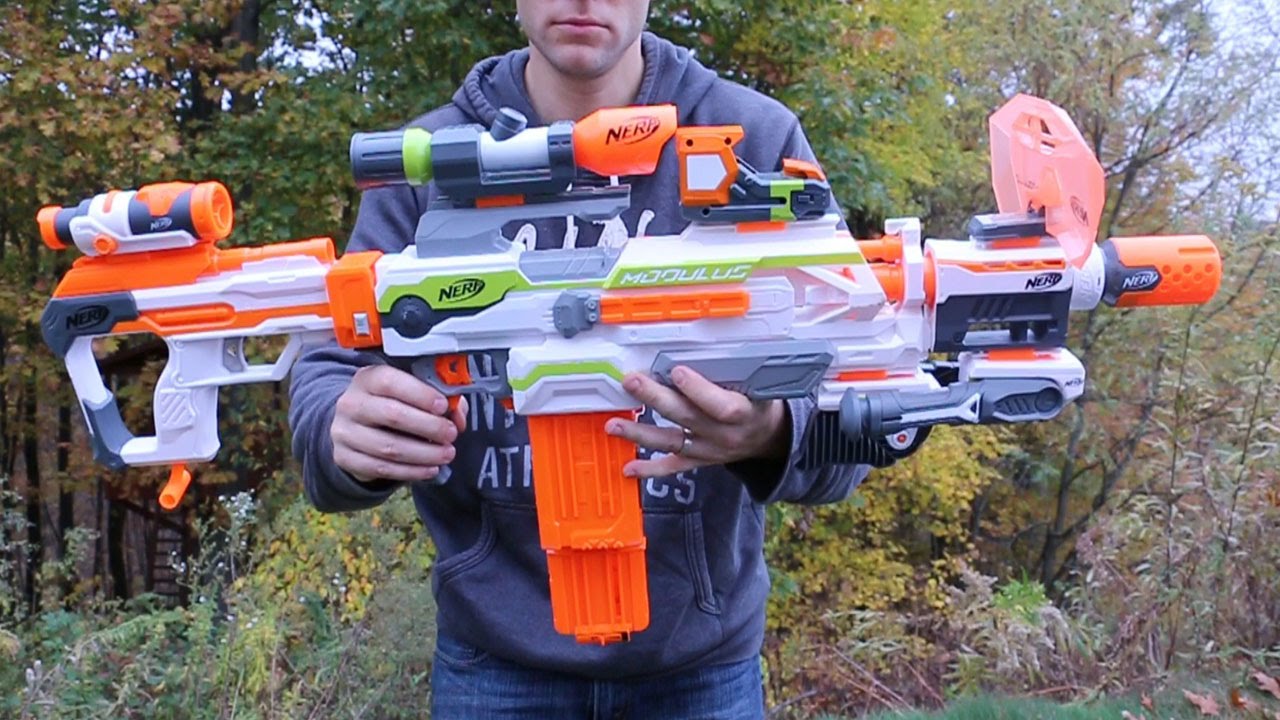 Nerf Review Honest Review of the N Strike Modulus Upgrade Kits All Attachme...