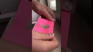 This Sticky Note Trick Is Addicting 😳 #usa