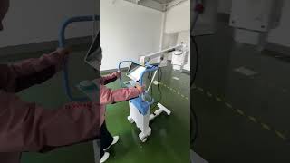Portable X-ray machine and mobile stand