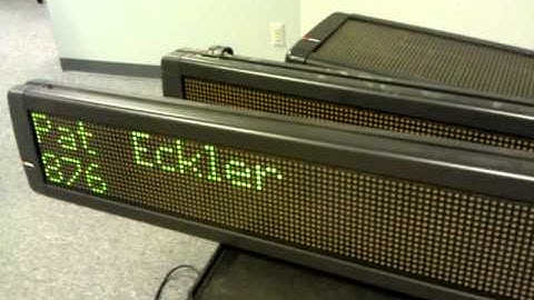 Serial connection Driving Adaptive 4160c Readerboard