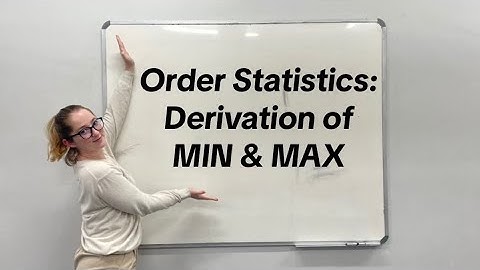 Minimum and Maximum Order Statistics