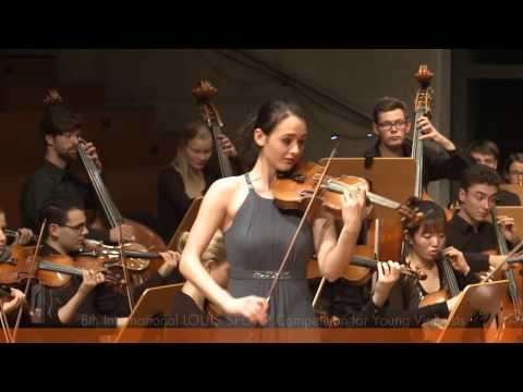 SPOHR Violin Competition: Anne Luisa Kramb performs Bruch's Violin Concerto No. 1 in G Minor Op. 26