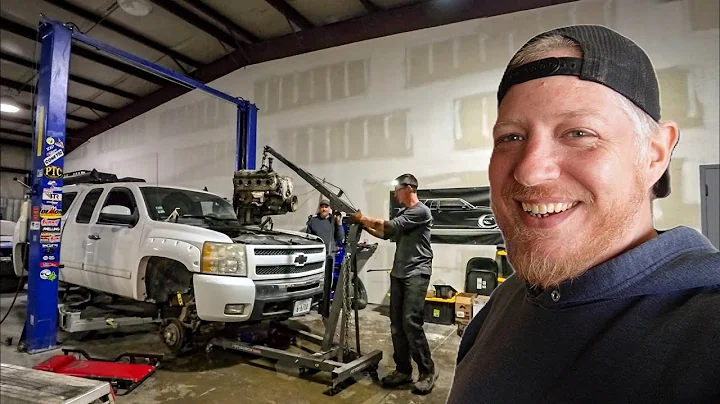 Installing A Powerful New Crate Engine In My Old Silverado!