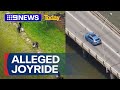 Four teens face charges after alleged stolen car joyride | 9 News Australia