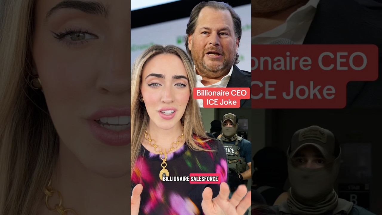 Миллиардера Марка Бениоффа освистали после шутки об иммиграционной и таможенной службе США (ICE) ...