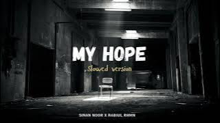 My Hope Slowed by Sinan   Credit goes to Sinan
