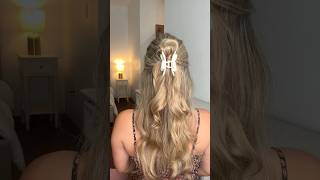 Claw Clip Half Up Hairstyle! Quick & Easy Hair Tutorial | Summer Hairstyles