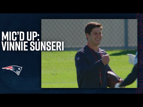 Patriots Mic’d Up | Best of Running Backs Coach Vinnie Sunseri at Practice