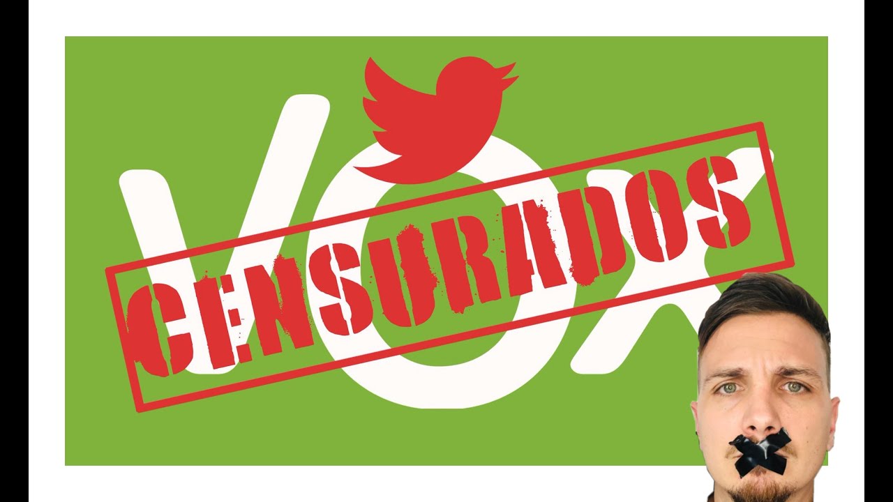 Twitter BLOQUEA LA CUENTA de VOX y Abascal advierte.