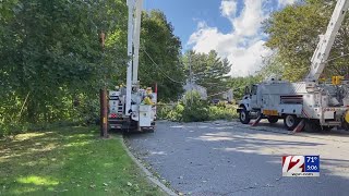 Thousands without power, schools closed after strong wind, rain moved through