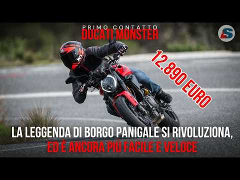 Video TEST DUCATI MONSTER 2026: la prova della leggendaria naked italiana