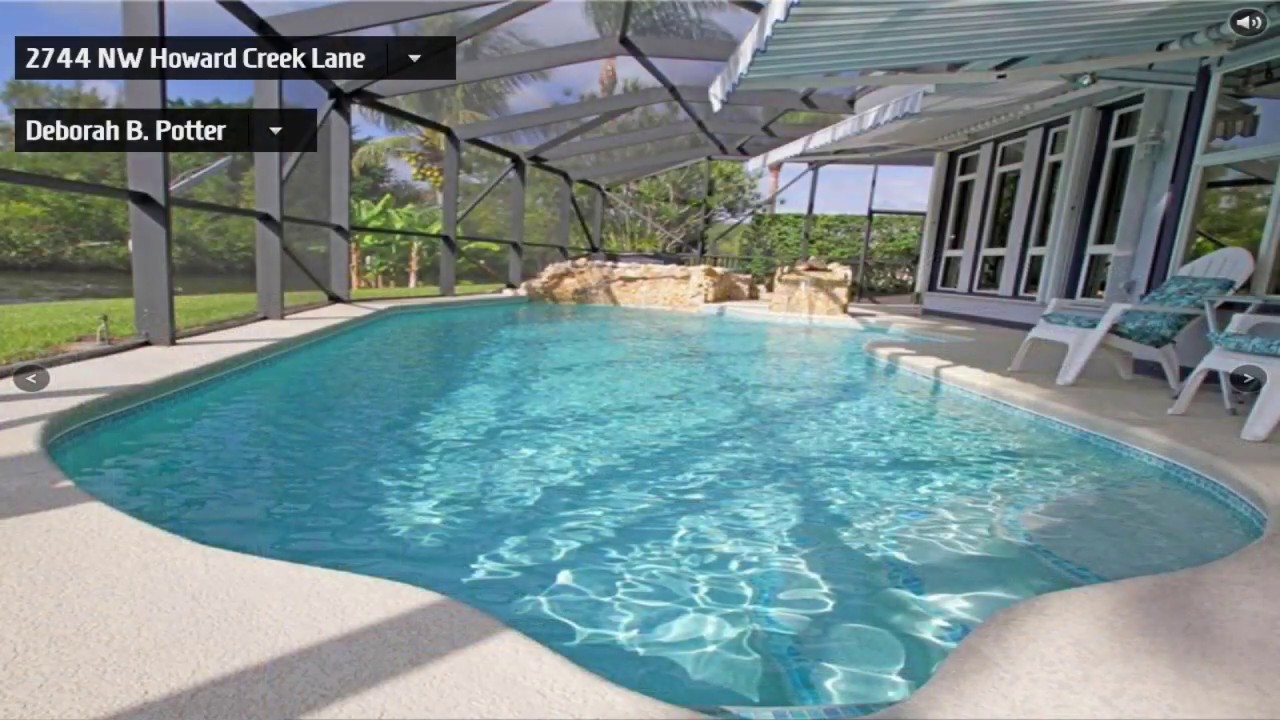 For Sale Waterfront Home 2744 NW Howard Creek Lane, Stuart, FL 34994