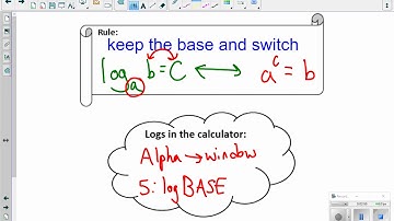 Converting Between Log and Exponential Form