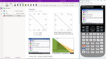 HP Prime Onenote Bounded Standard Maximum