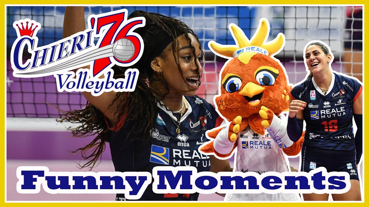 Reale Mutua Fenera Chieri '76 Funny Moments | Funniest Volleyball Moments