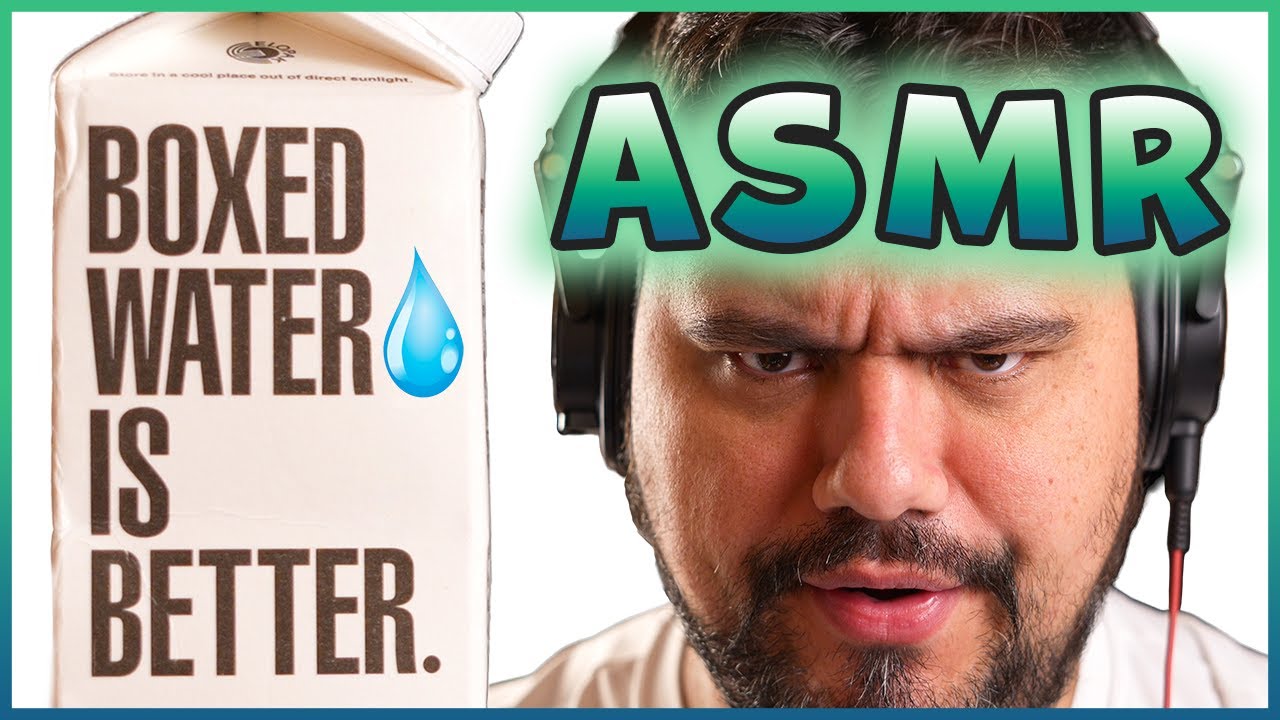 Boxed Water | Most Tingly ASMR Trigger EVER?