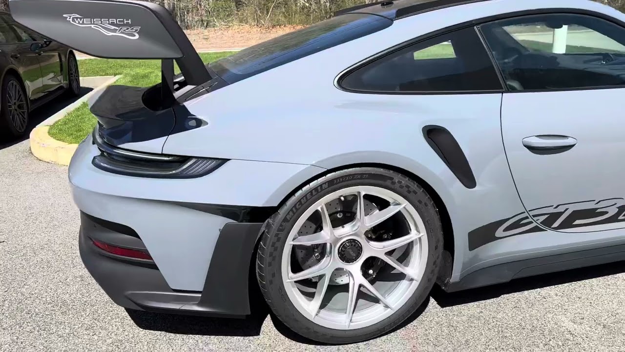 Arctic Gray Porsche 911 GT3RS!