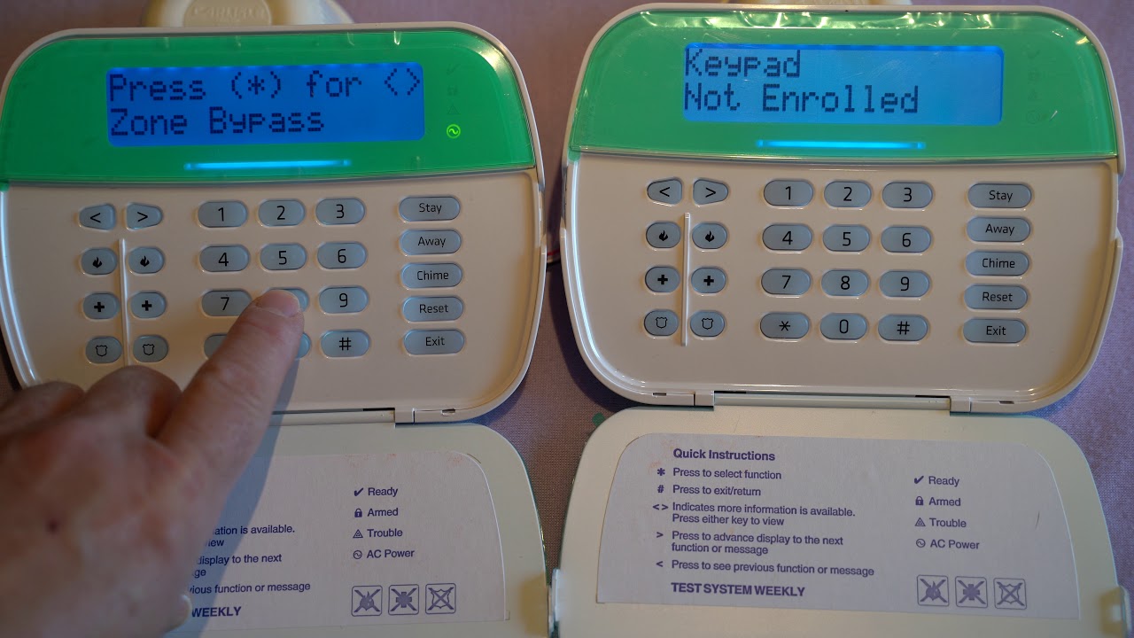 Enroll Keypad - YouTube