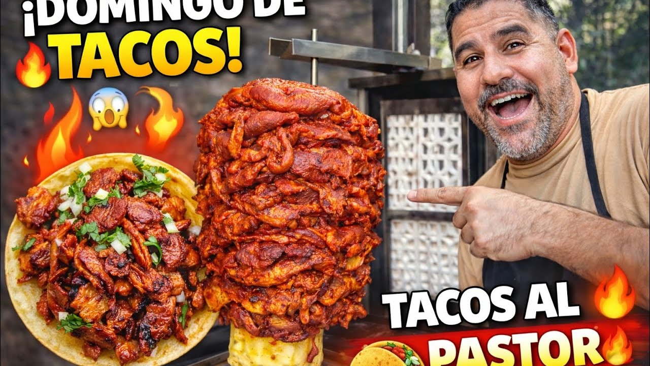 Domingo en familia preparando tacos al pastor | Antojos Espartanos