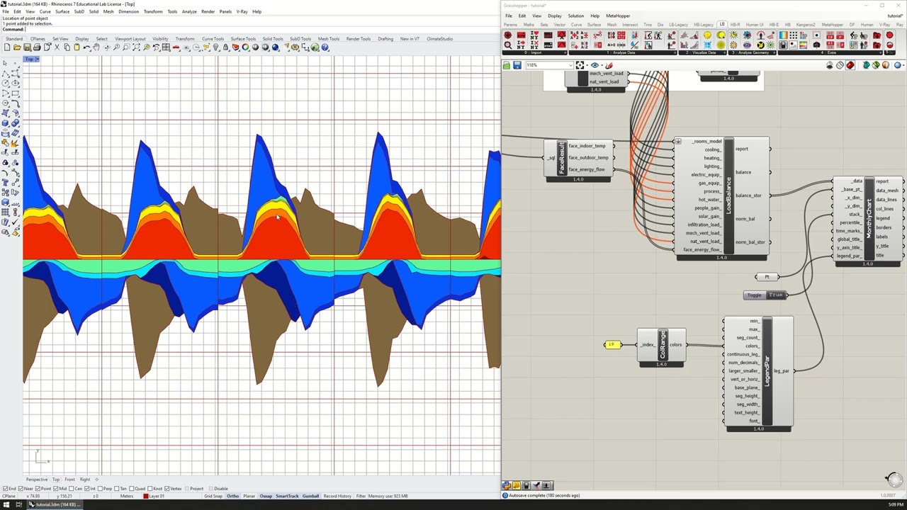 Honeybee V1.4 :: Thermal Load Balance [Tutorial 1.5]