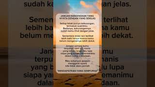sejatinya memang tidak ada manusia yang sempurna #story #storywa #relationship  #catatanhati
