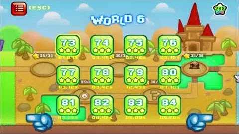 Kill The Plumber Steam Game World 6 Walkthrough [3 Stars Level 73-84]