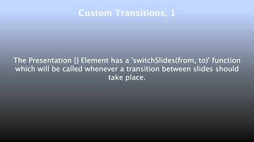 QML Presentation System
