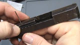 Grendel P12 detailed slide assembly