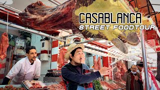 THE ULTIMATE STREET FOOD IN CASABLANCA 🇲🇦 Travel Morocco screenshot 4